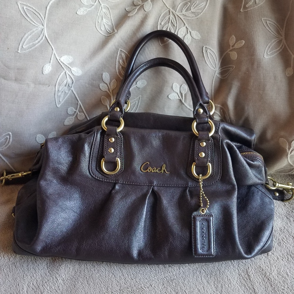 Coach Brown Leather Purse
